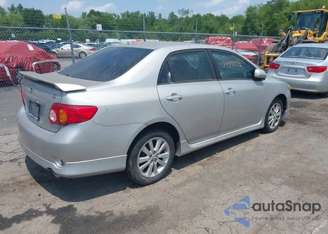2009 Toyota Corolla S из США, поврежденный, VIN 2T1BU40E29C128808
